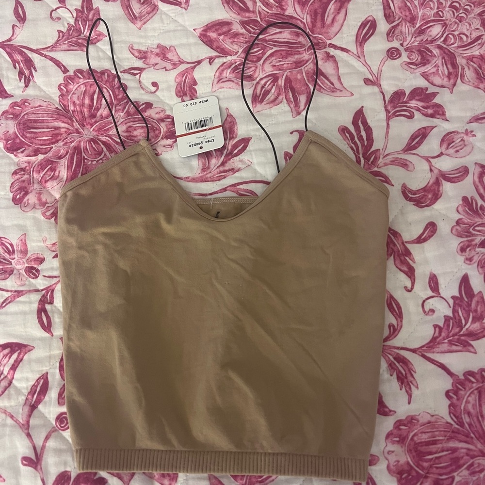 Free People Tan Tank